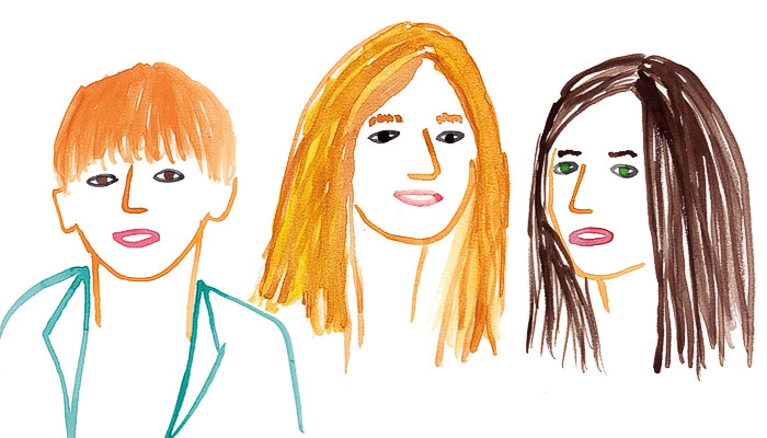 Selby: Amanda Brooks: Portraits of Zach, Coco and Amanda