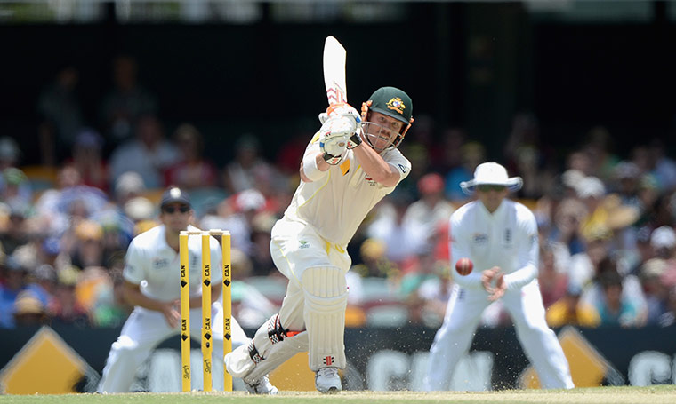 Ashes day three: David Warner