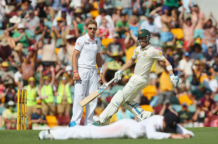 Ashes day three: Michael Clarke's century