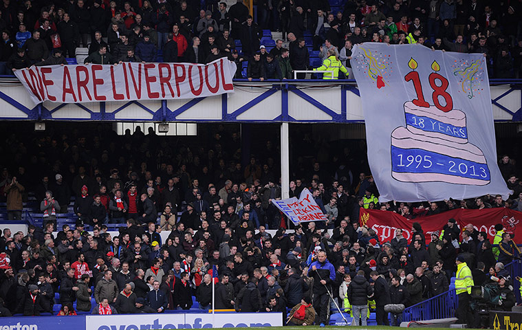 Merseyside derby: Liverpool fans