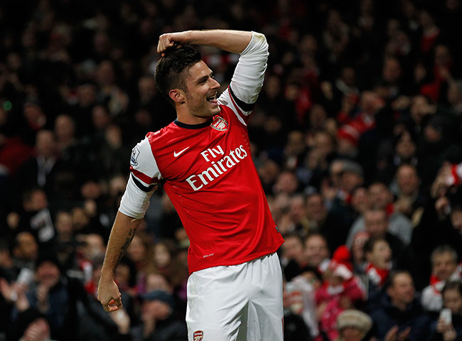 saturday roundup: Giroud celebrates