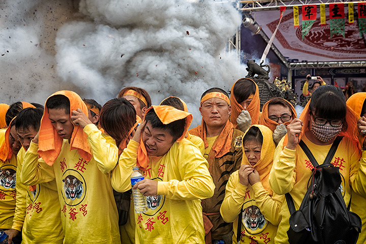 Weekend in pictures: Chinese deity paraded through Taipei in birthday celebrations