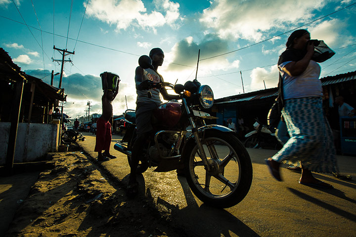 Pehn-pehns: motorcycle taxis ban in Monrovia, Liberia