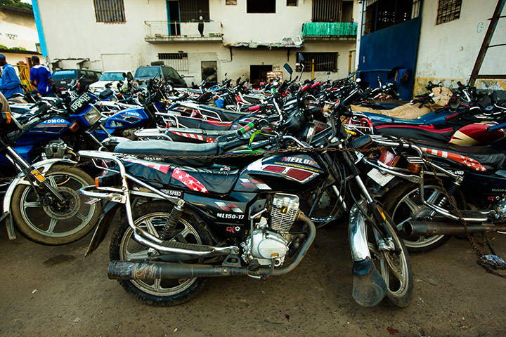 Pehn-pehns: motorcycle taxis ban in Monrovia, Liberia