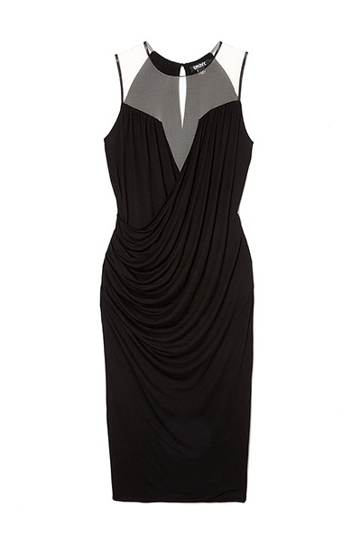 Party dresses: DKNY at mywardrobe.com £208
