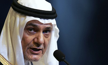 Prince Turki al-Faisal, former Saudi amb