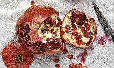 Food advent pomegranate