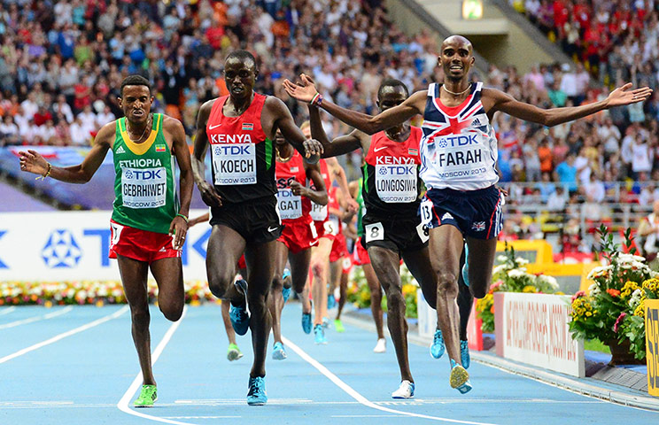 SPOTY: ATHLETICS-WORLD-2013-5000M