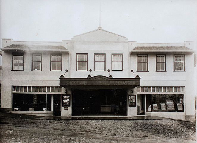 Patricia Theatre: The Patricia Theatre in late 1928. The Patricia was the first cinema built 