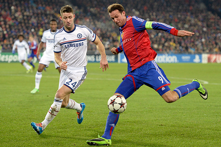 football: FC Basel vs Chelsea FC