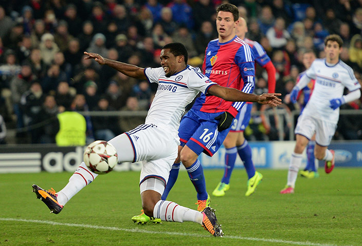 football-: FC Basel 1893 v Chelsea - UEFA Champions League