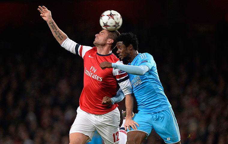 football/: Arsenal v Marseille