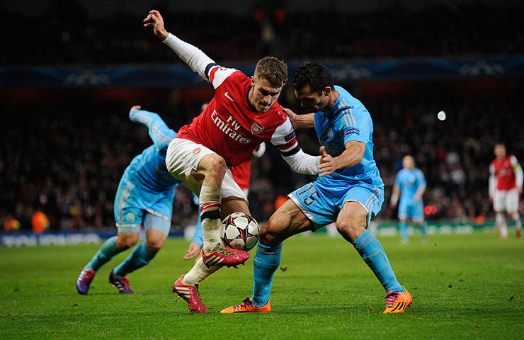 football.: Arsenal v Marseille