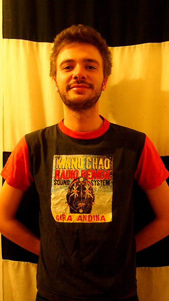 GuardianWitness T-Shirts: Seamus' Manu Chao t-shirt