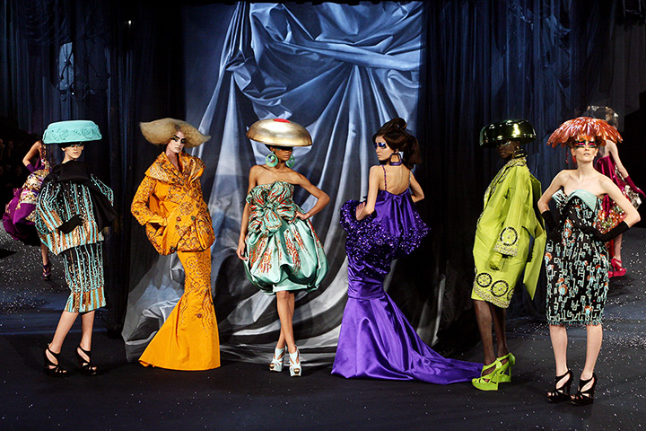 looking back: Spring/Summer 2008 Haute Couture collection show in Paris