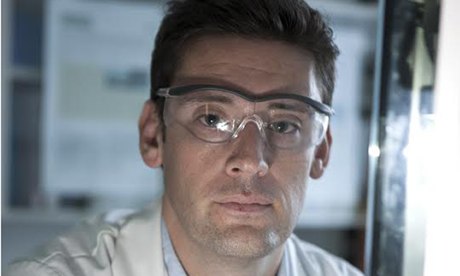 After he gave up professional football, Charles West found a new passion for chemistry in academia. Photograph: Plymouth University Plymouth University/PR - Scientist---Charles-West-006