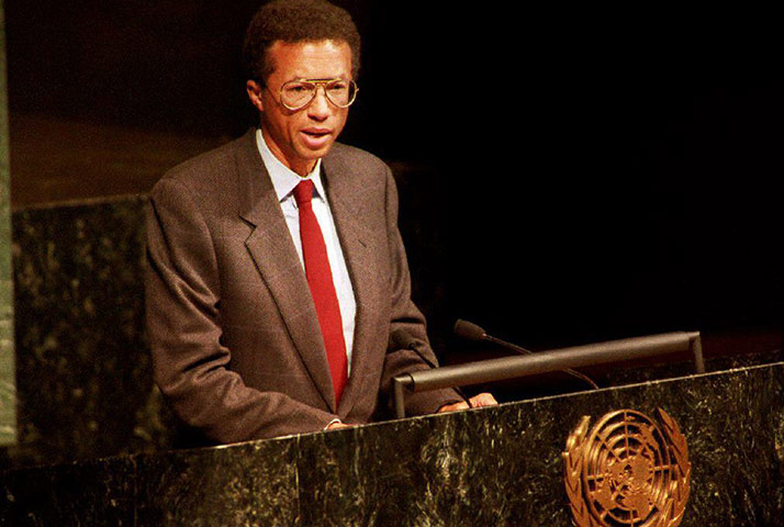 World AIDS Day: Former tennis player Arthur Ashe address