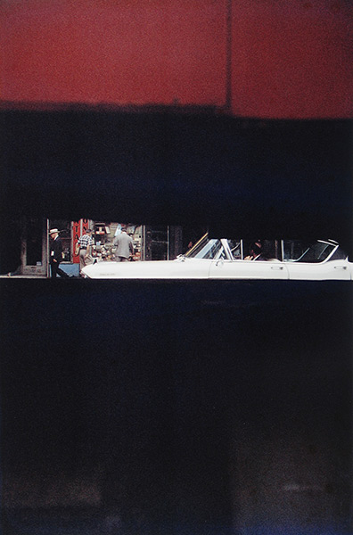 Saul Leiter: Through Boards, 1957 