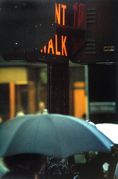 Saul Leiter: Don't Walk, 1952