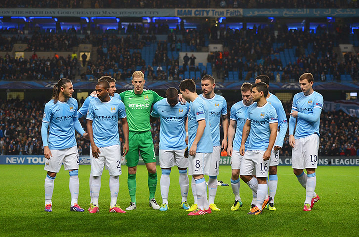 sport..: Manchester City v FC Viktoria Plzen - UEFA Champions League
