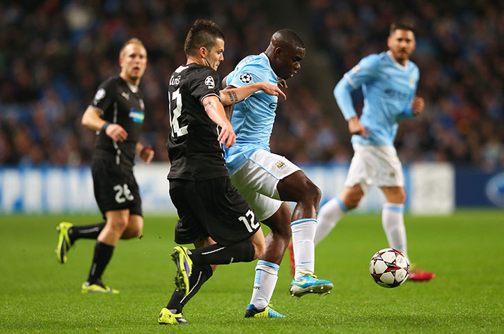 sport...: Manchester City v FC Viktoria Plzen - UEFA Champions League