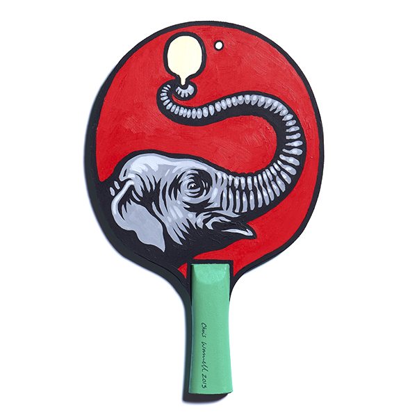 Ping pong bat design via Fivefootsix