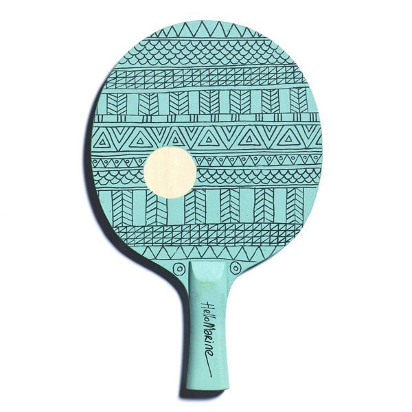Ping pong bat design via Fivefootsix
