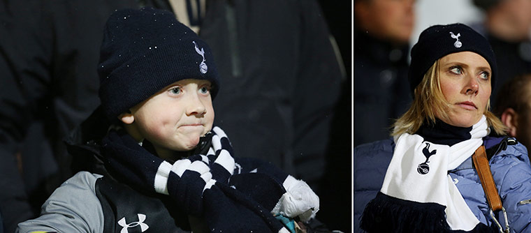 spurs: Tottenham Hotspur fans