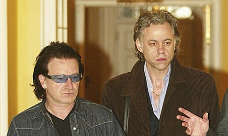 Bono and Geldof