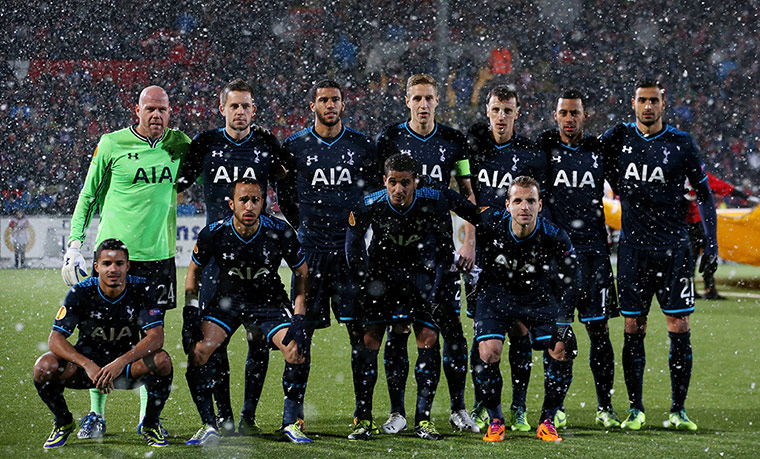 spurs: Tottenham Hotspur team