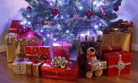 Christmas tree with decorations