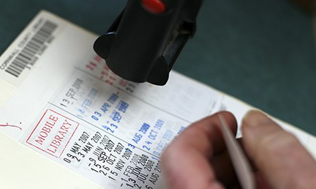 Stamp on library book