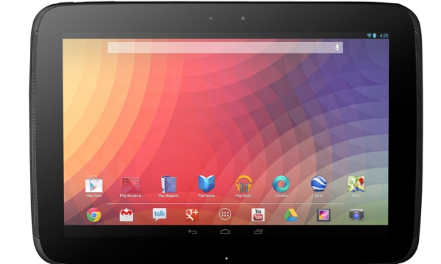 Google Nexus 10 tablet