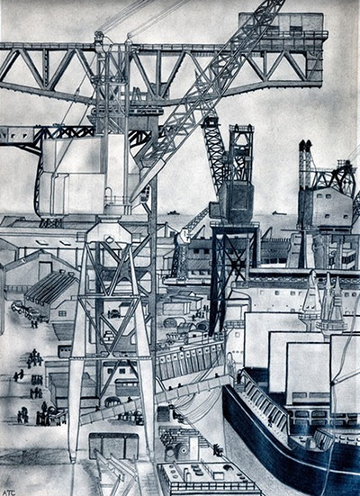 Share your art: buildings: Sunderland shipyard