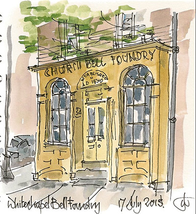 Share your art: buildings: Whitechapel Bell Foundry