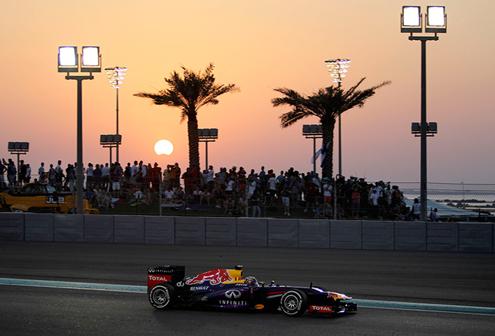 weekend in pictures: eclipse at abu dhabi grand prix