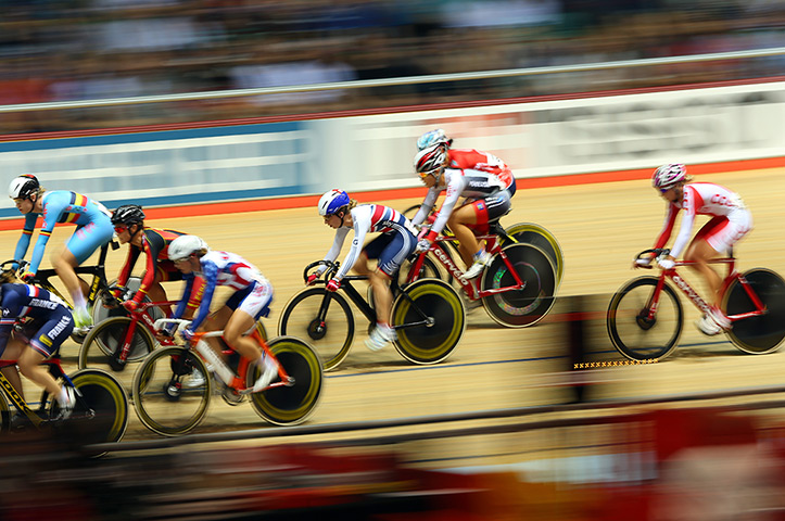 weekend in pictures: Laura Trott at UCI Track Cycling World Cup  