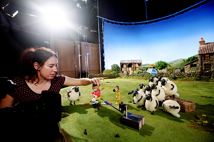 best of eyewitness: Shaun the sheep, the television series in production at Aardman Animations