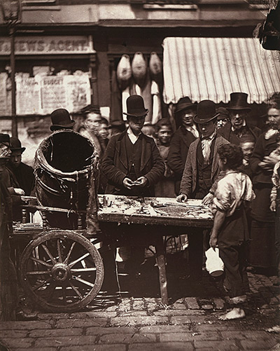 Street Life in London: Cheap fish of St Giles's 
