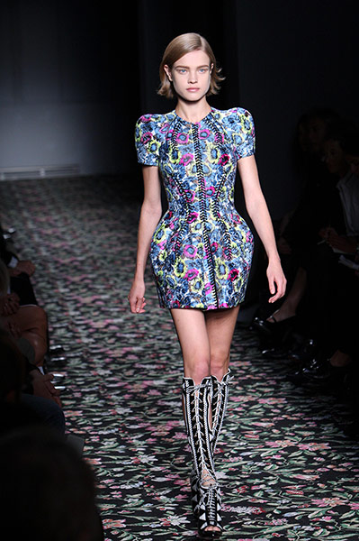 Ghesquiere gallery: floral pannier dress SS08