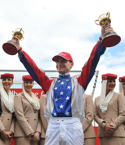 Melbourne Cup memories: Winning Melbourne Cup jockey Gerald Mosse