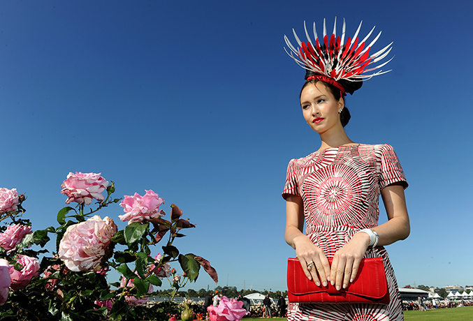 Melbourne Cup: Fashions on the field contestant Chloe Moo