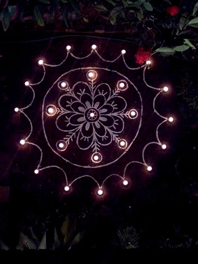 GW-Diwali: Rangoli lights