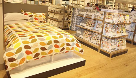 John Lewis bedding department