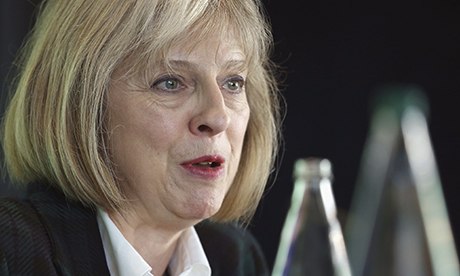 Home Secretary Theresa May 