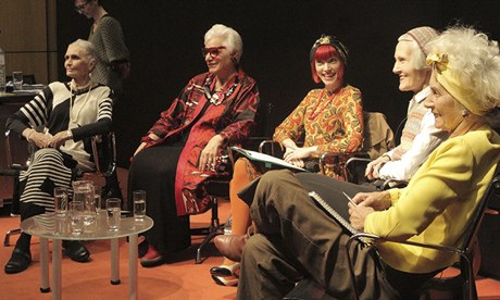 The Fabulous Fashionistas at the Mirror Mirror event at the London College of Fashion