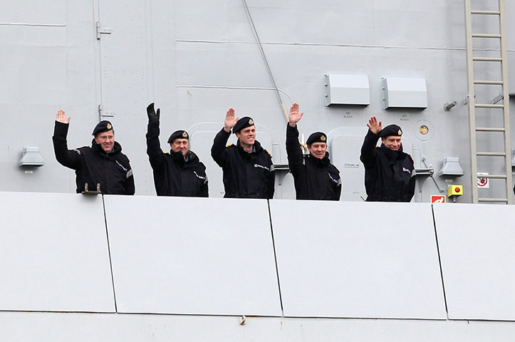 BAE job losses: Type 45 Destroyer Duncan leaves Scotstoun