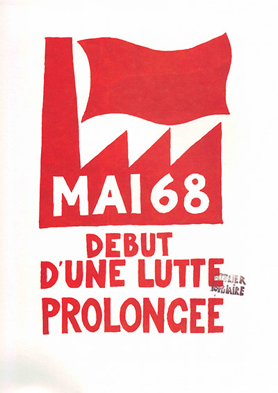 Art Turning Left: Atelier Populaire, formed 1968