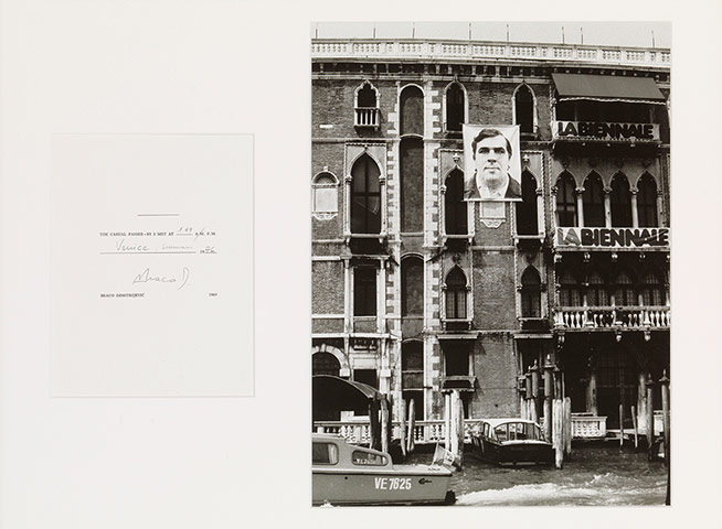 Art Turning Left: Braco Dimitrijevic