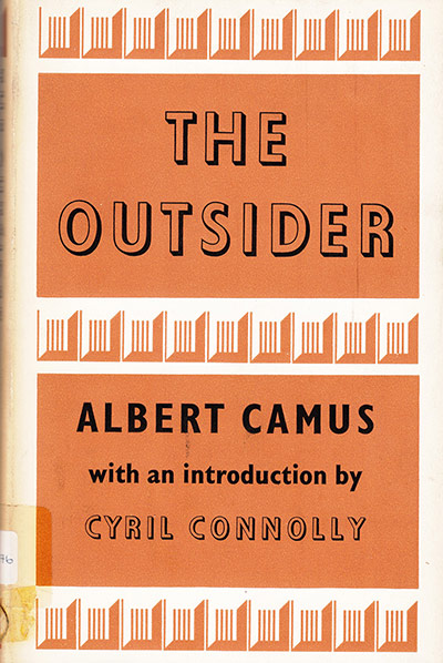 The Outsider: Published in 1957 by Hamish Hamilton